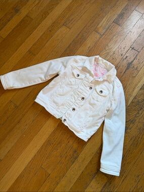 Vineyard Vines White Denim Jacket
